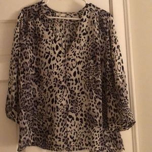 Joie leopard blouse